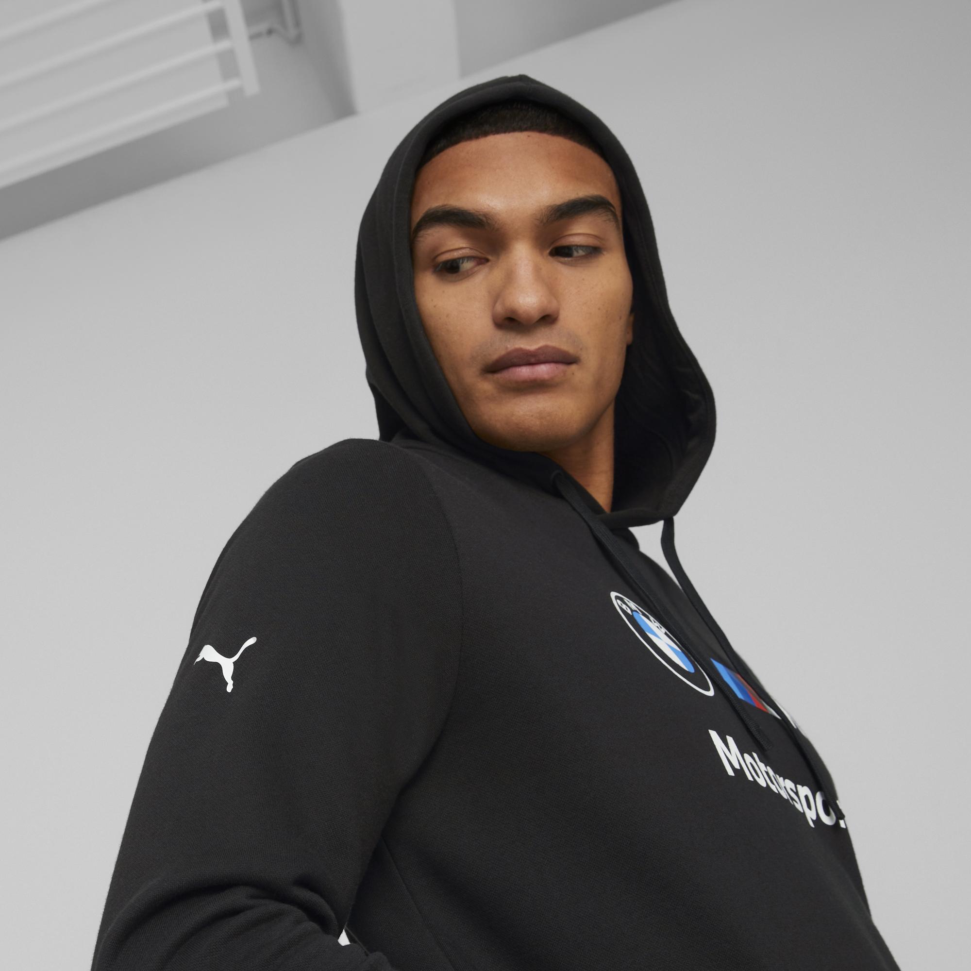 BMW M Motorsport ESS Fleece Hoodie von Puma in Black