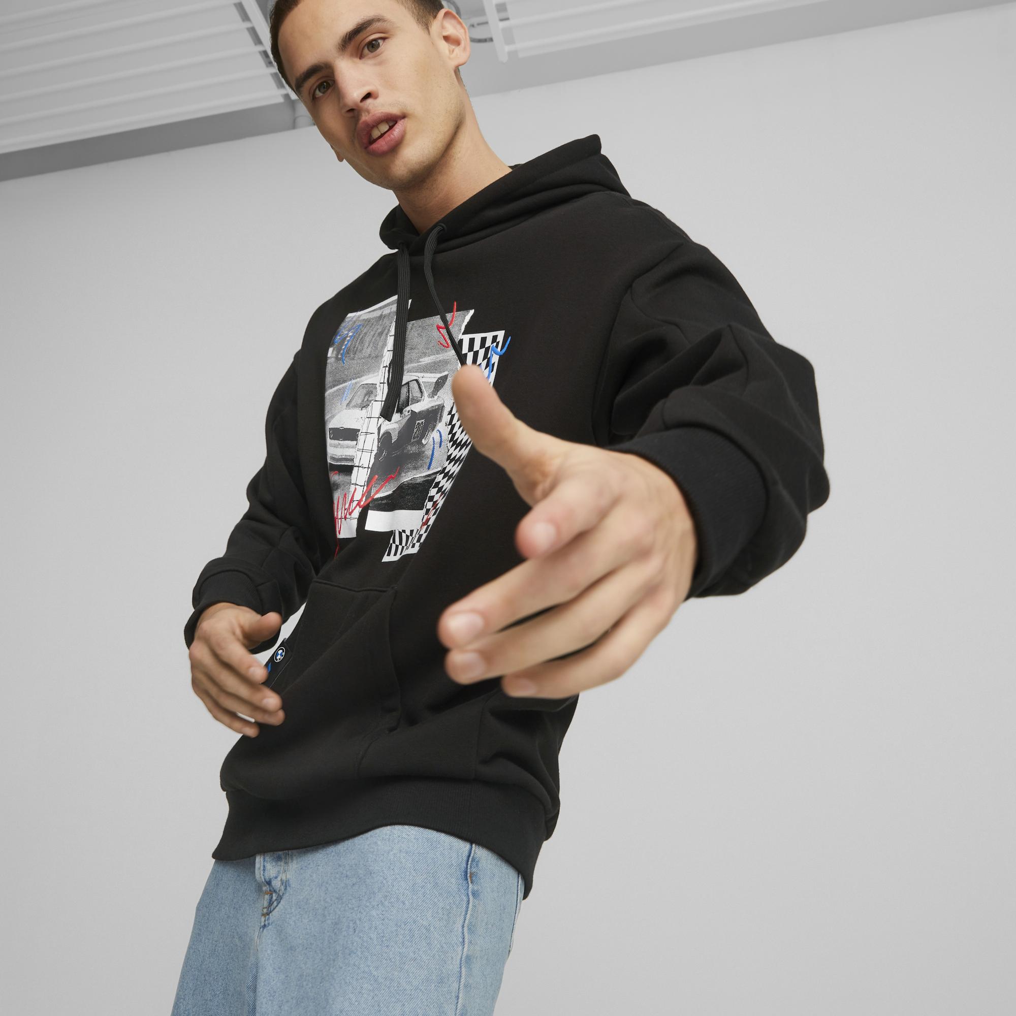 BMW MMS Graphic Hoodie von Puma in Black 2023