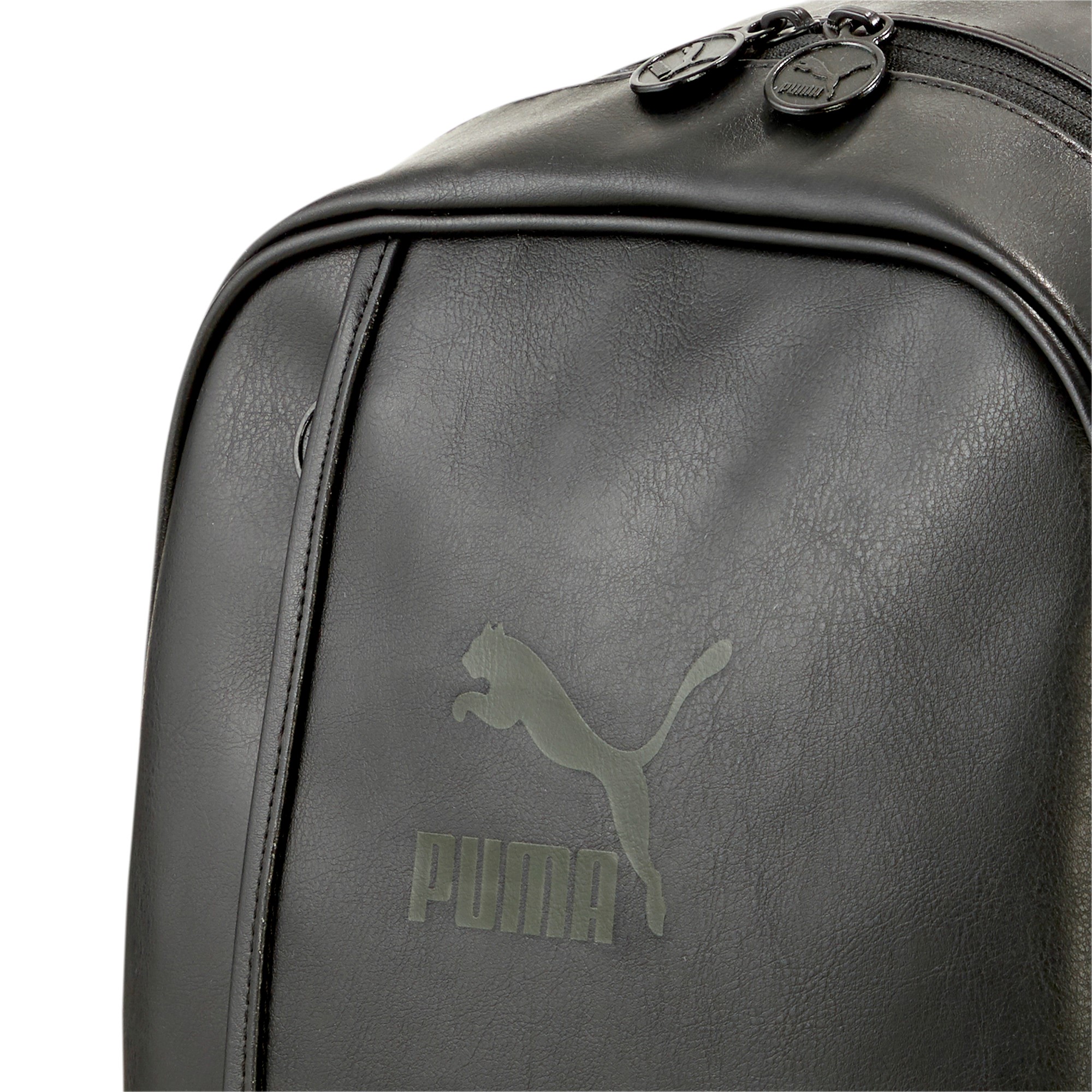 Rucksack mit Lederoptik vom Puma schwarz 